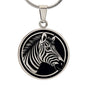 Zebra Necklace