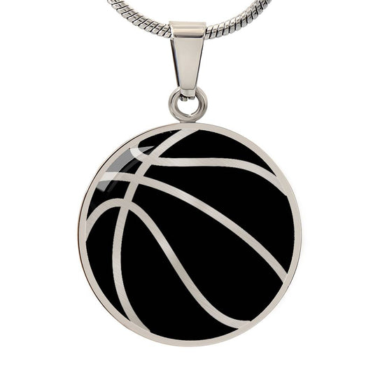 Personalized Basketball Necklace