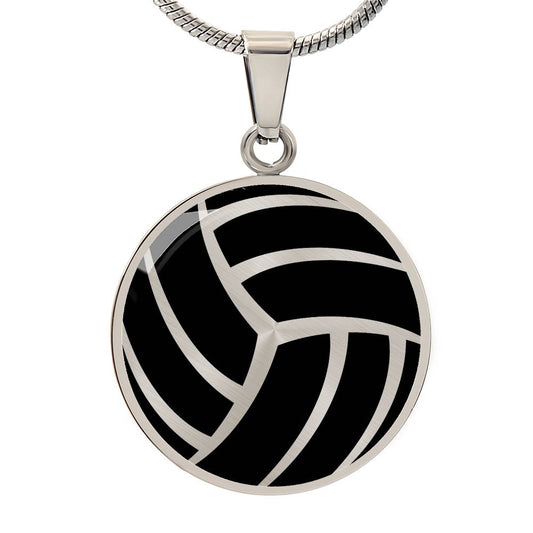 Personalized Volleyball Necklace