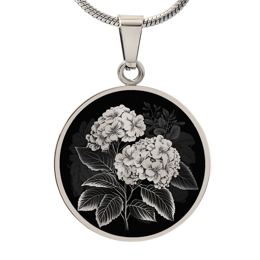 Hydrangea Necklace