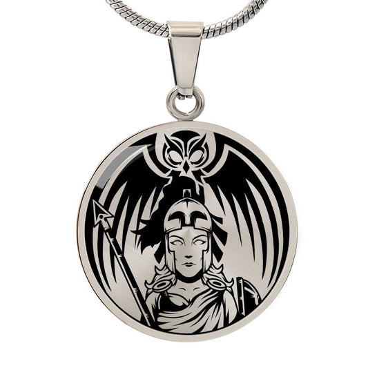 Athena Necklace - Goddess of wisdom and war