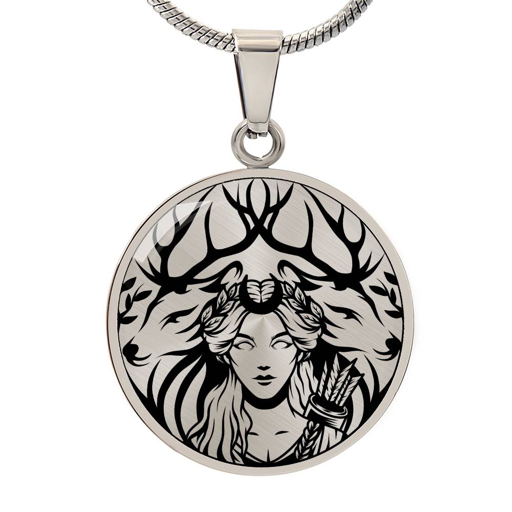 Artemis Necklace - Goddess of the hunt and archery