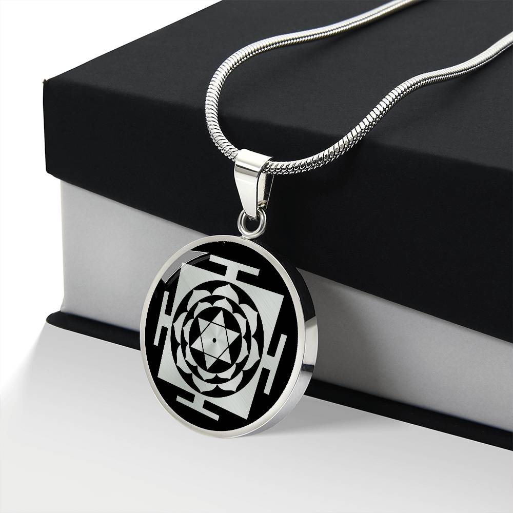Saraswati Yantra Necklace