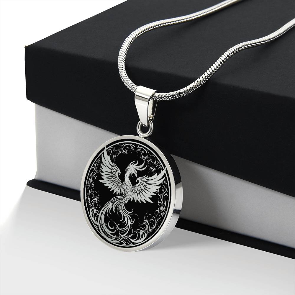 Personalized Phoenix Necklace