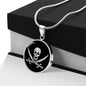 Jolly Roger Necklace - Calico Jack Rackham Pirate Flag