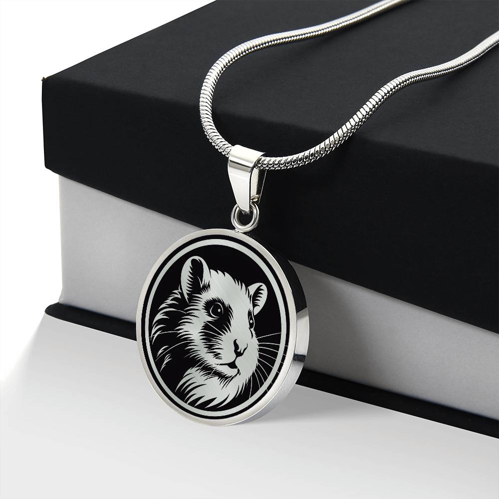 Personalized Hamster Necklace