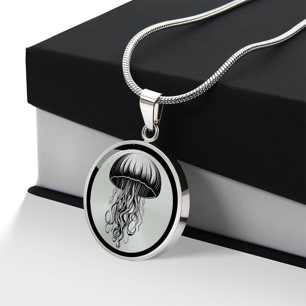 Personalized Jellyfish Necklace