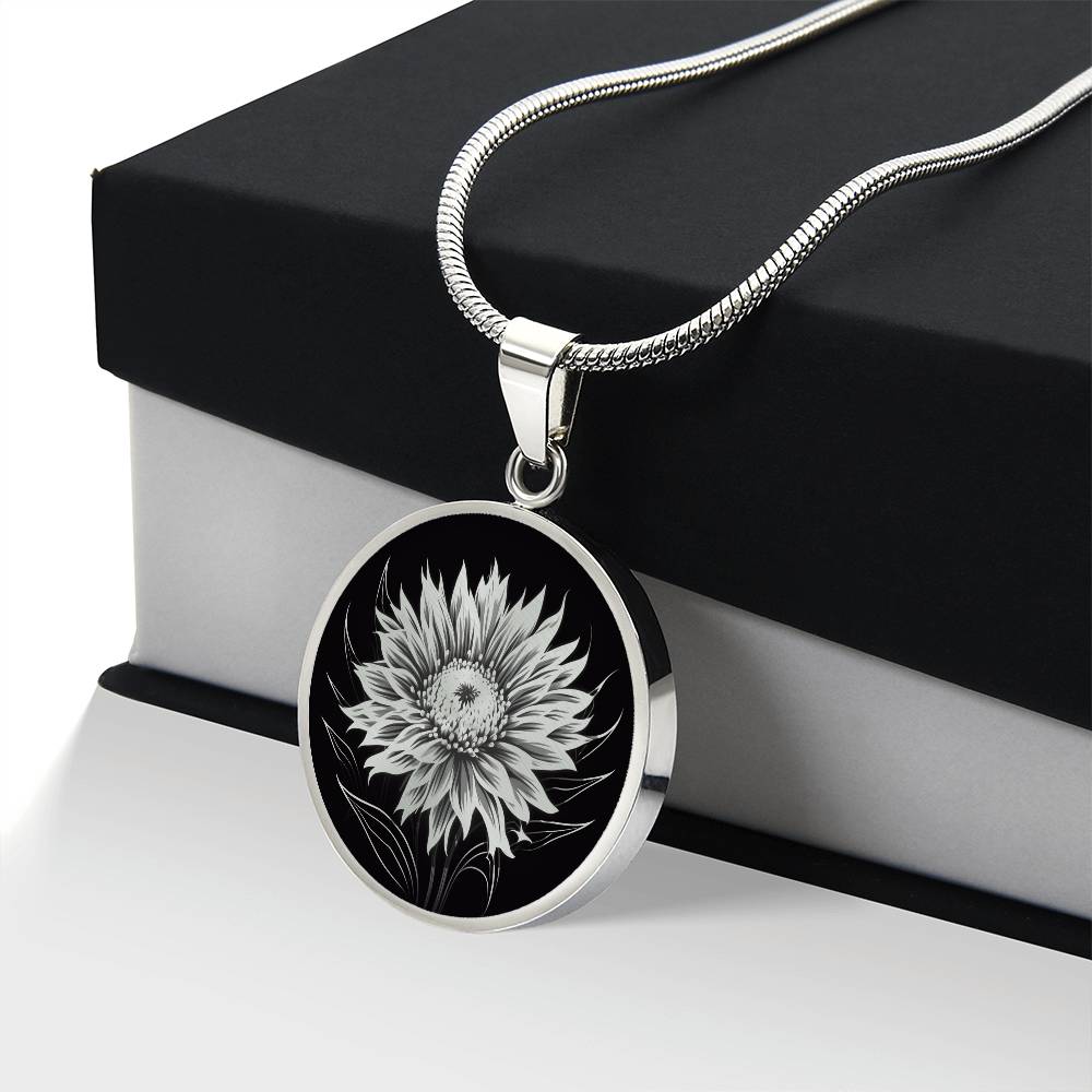 Personalized Aster Necklace
