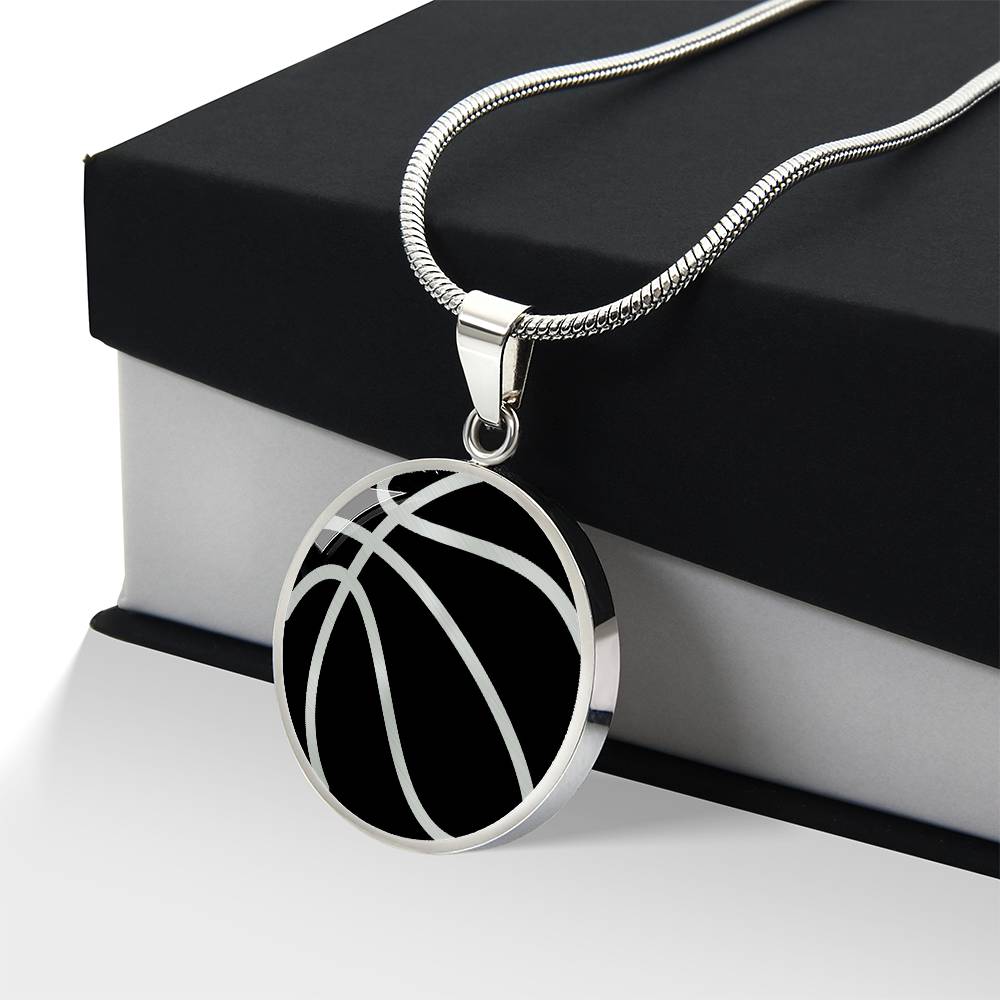 Personalized Basketball Necklace