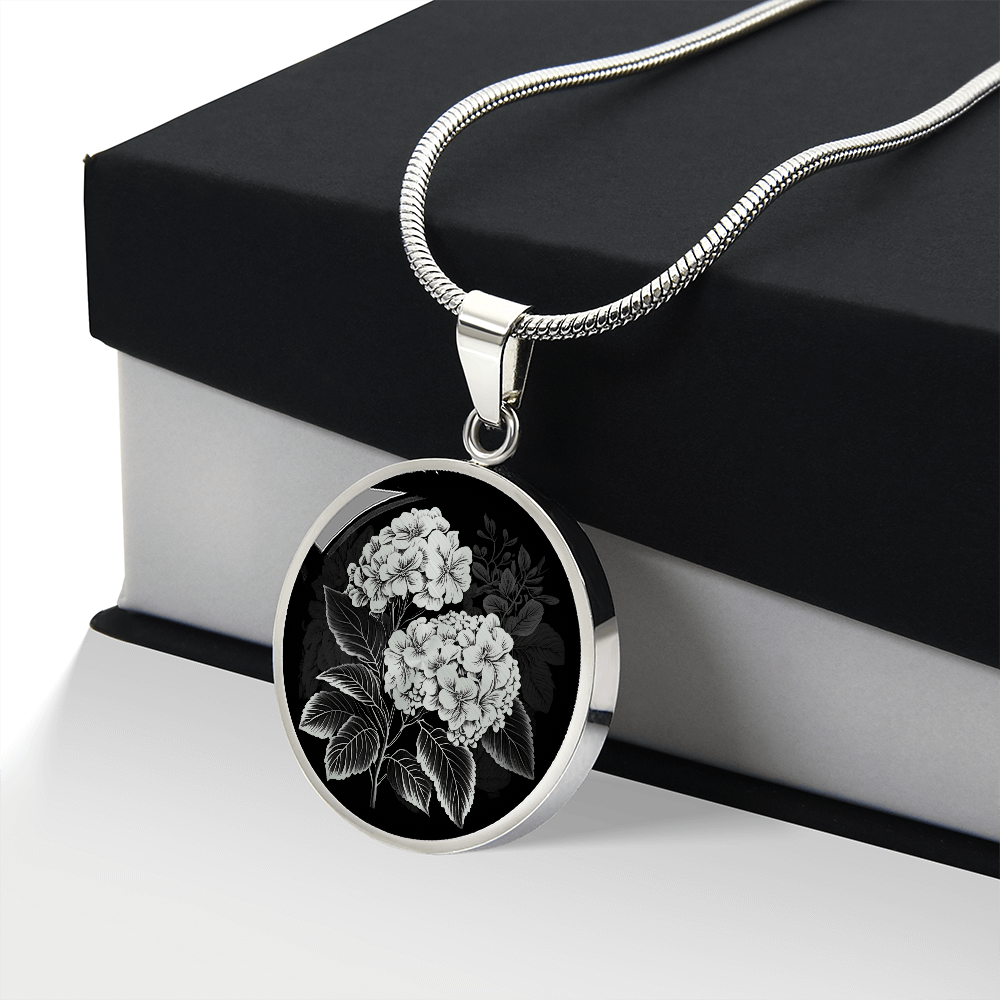 Hydrangea Necklace