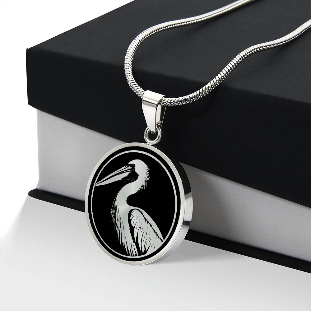 Personalized Pelican Necklace