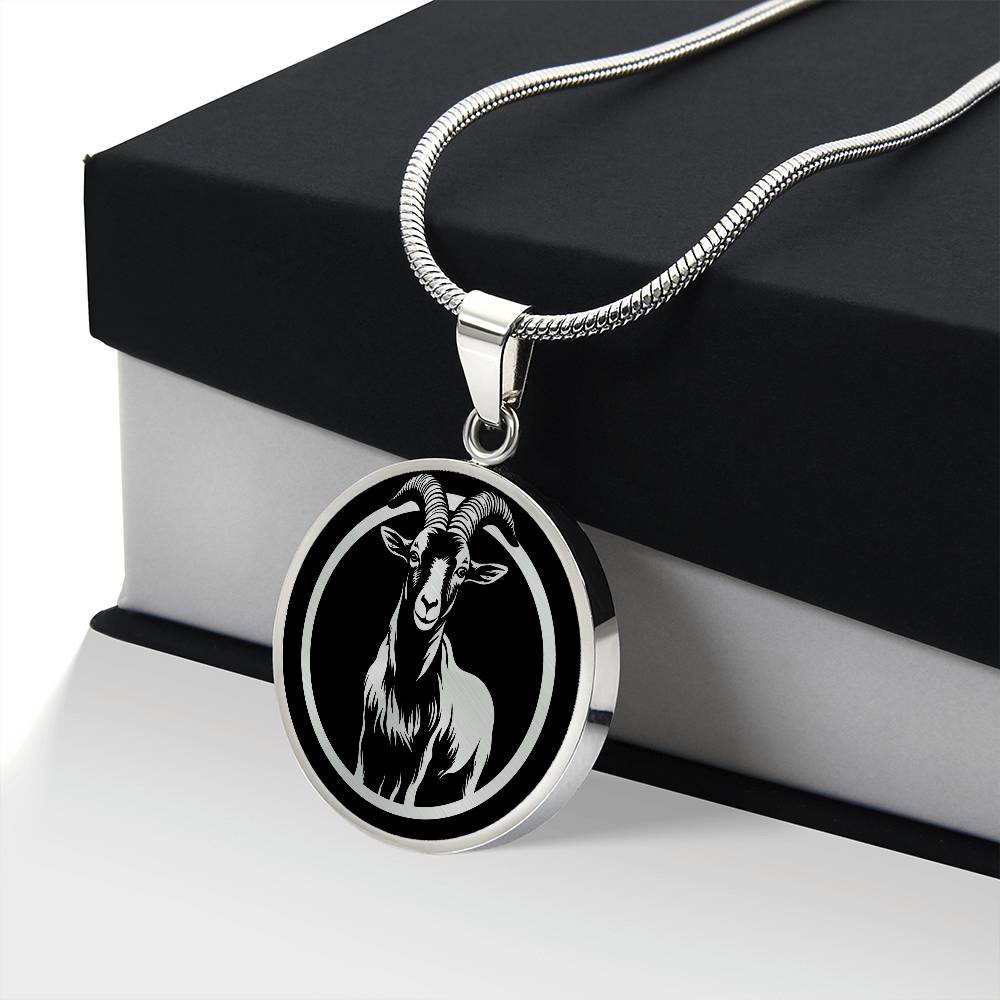 Personalized Goat Necklace