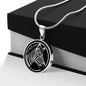 Zebra Necklace