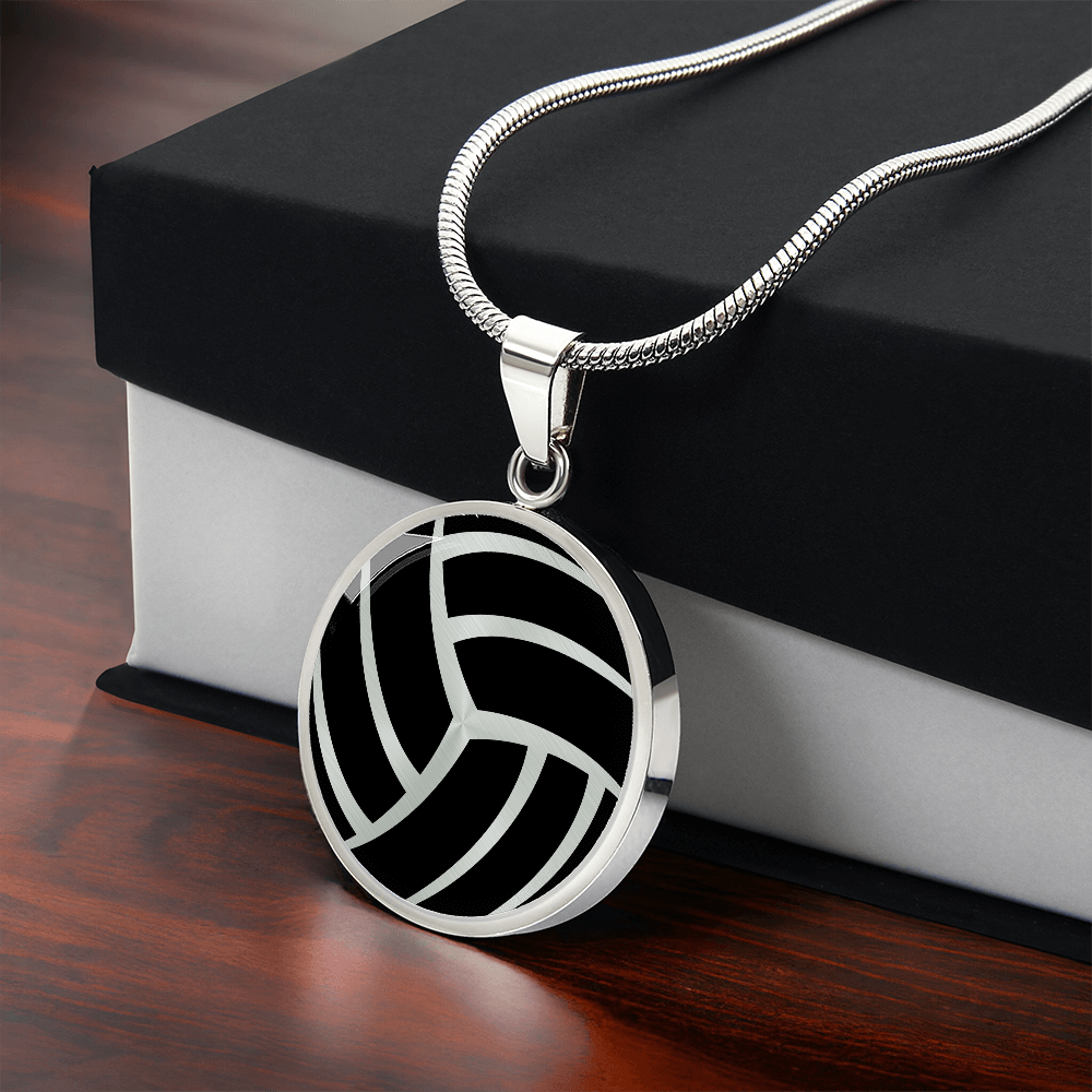 Personalized Volleyball Necklace