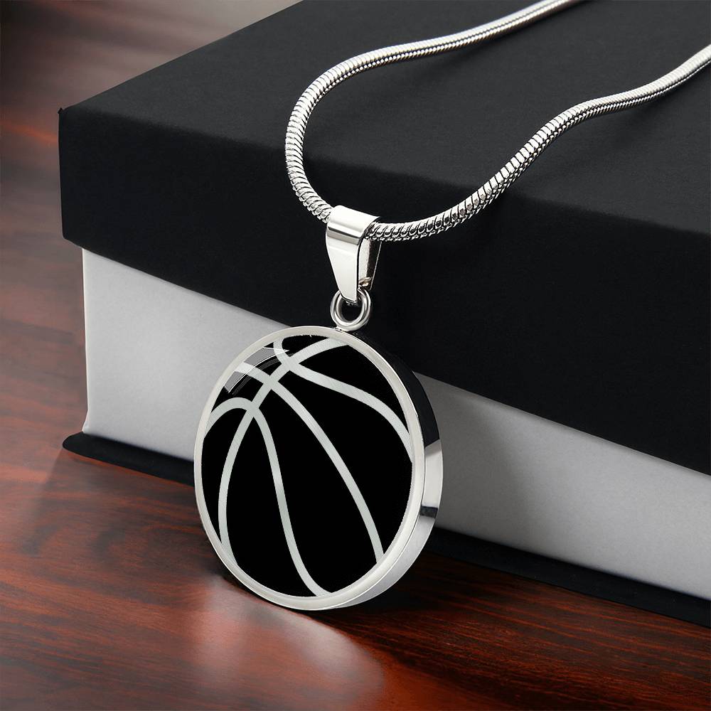 Personalized Basketball Necklace