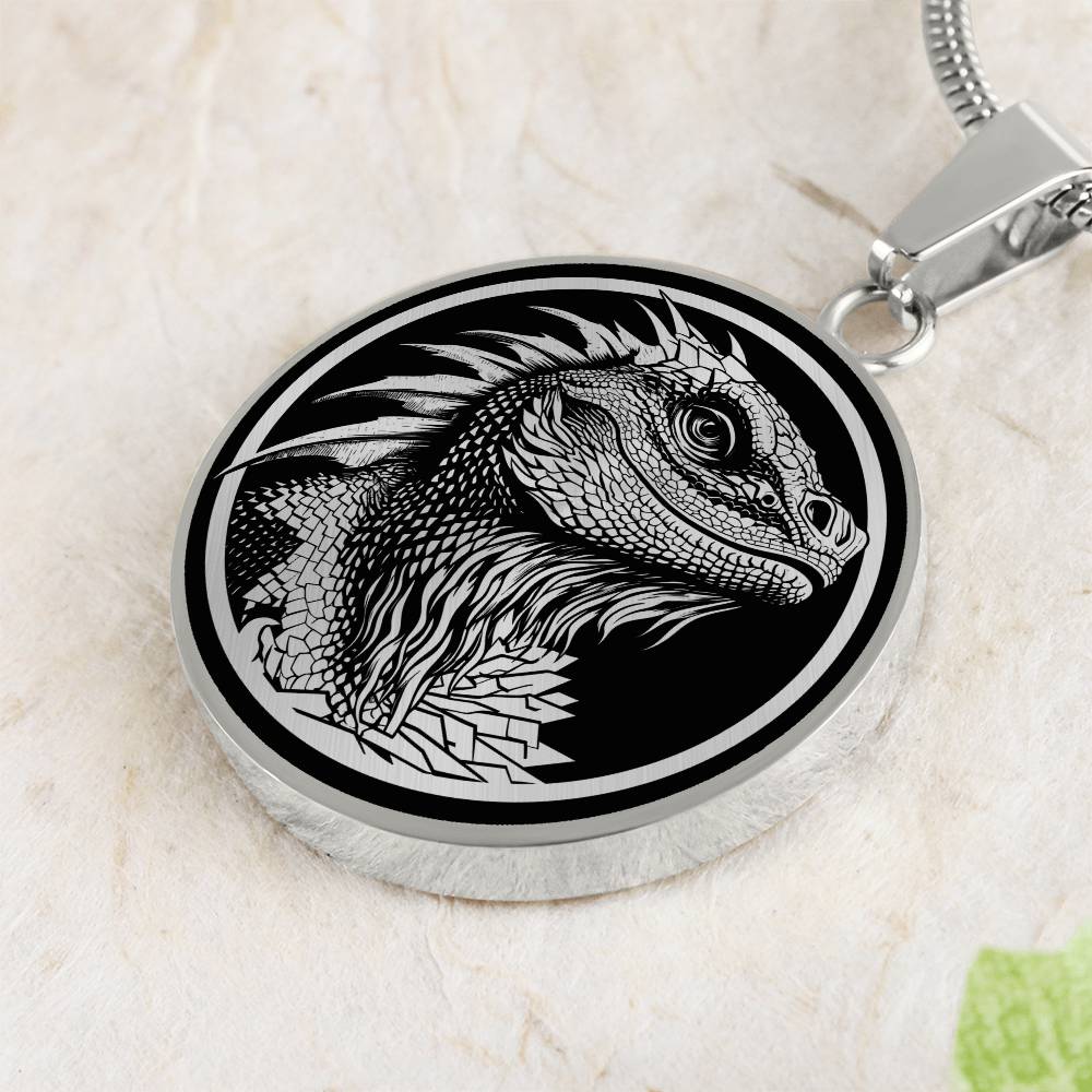 Personalized Bearded Dragon Necklace