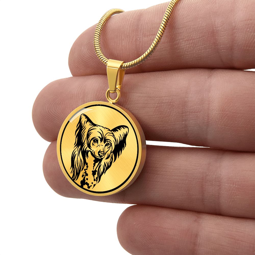 Chinese Crested Necklace