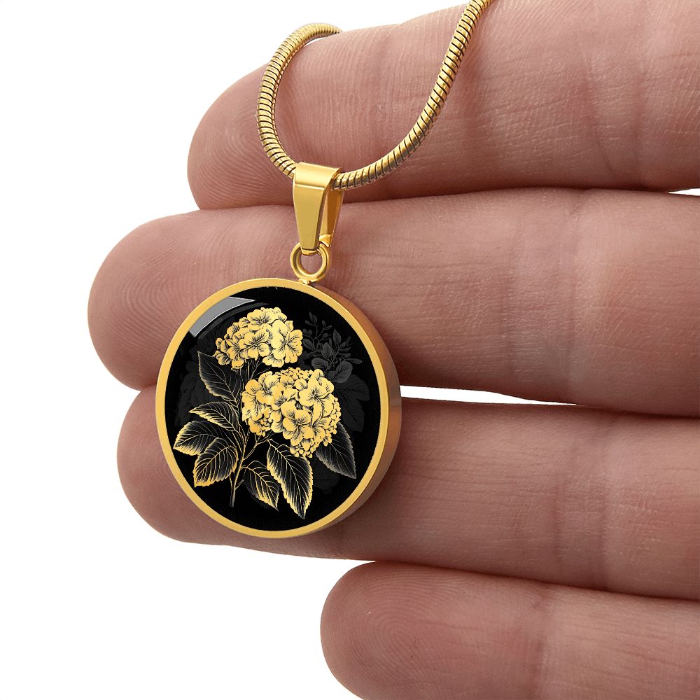 Hydrangea Necklace