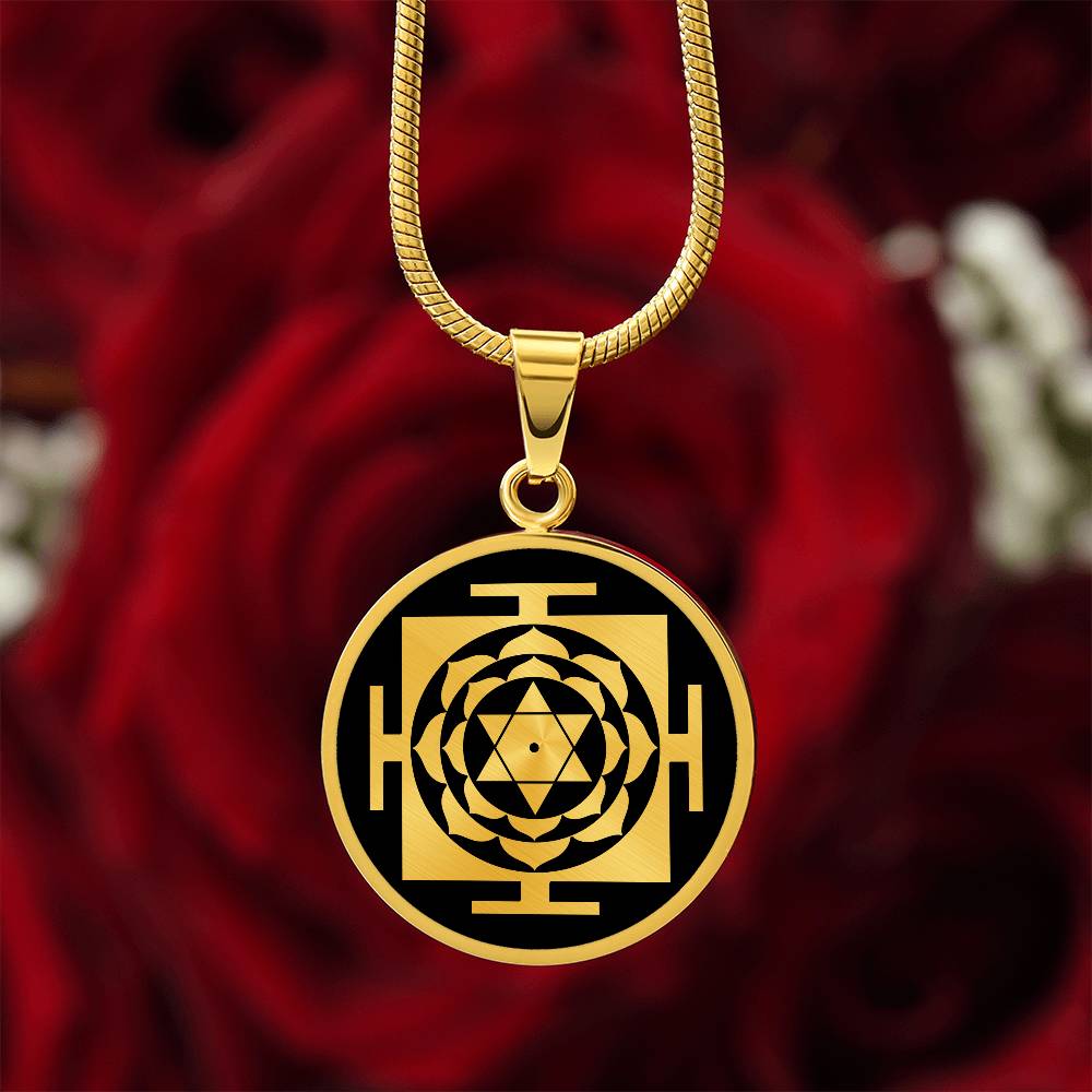 Saraswati Yantra Necklace