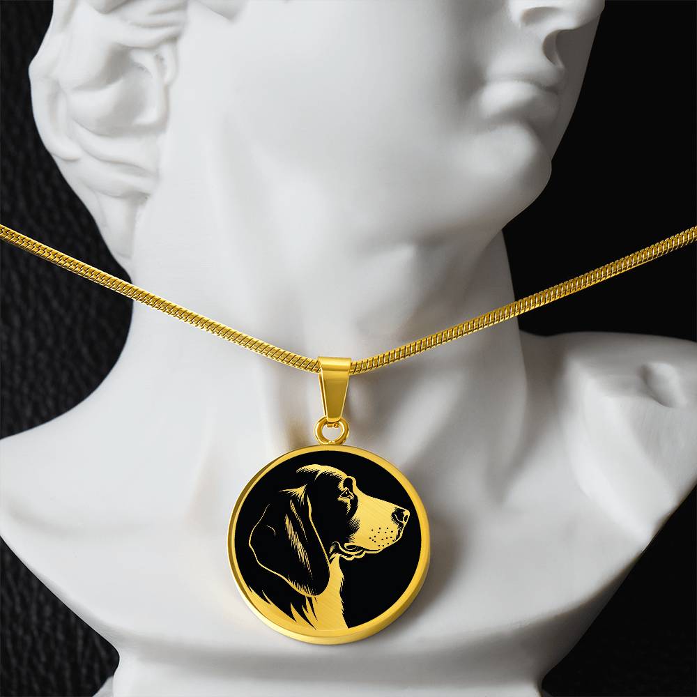Personalized Basset Hound Necklace