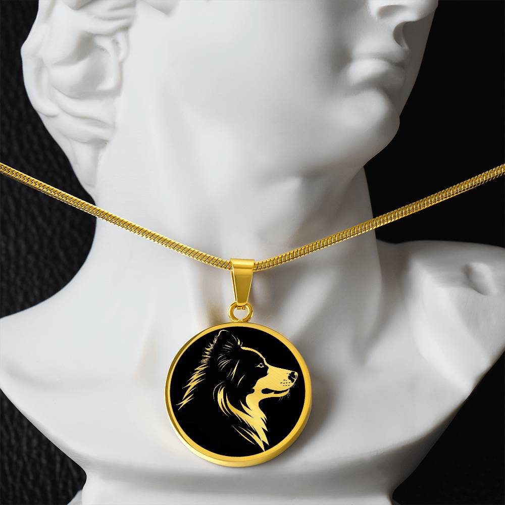 Personalized Sheltie Necklace