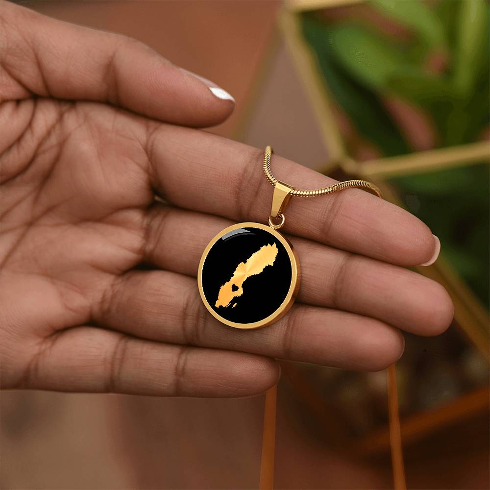 Sweden Necklace - Sweden Gift