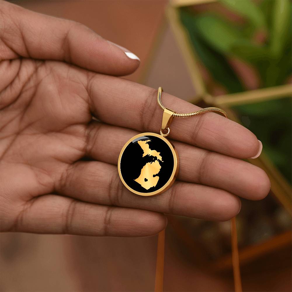 Michigan Necklace - Michigan Gift