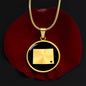 Wyoming Necklace - Wyoming Gift