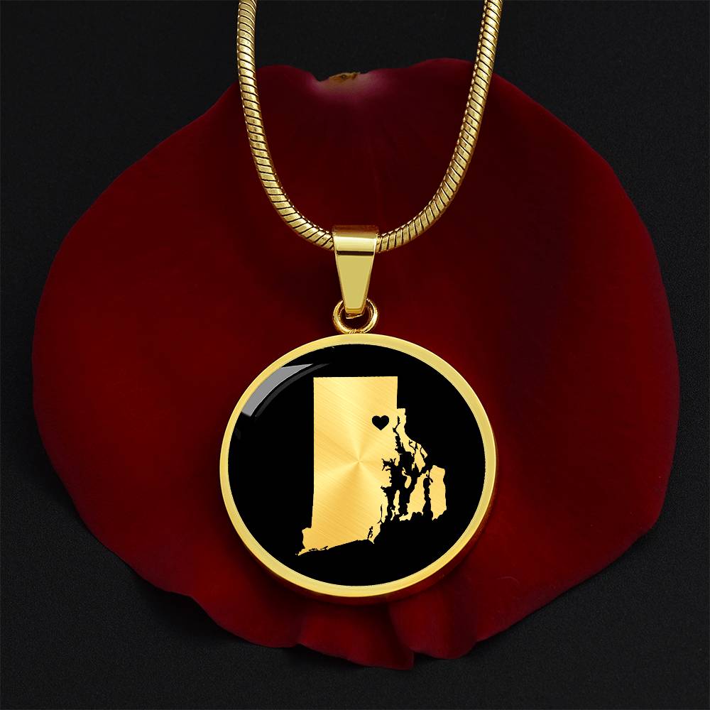 Rhode Island Necklace - Rhode Island Gift