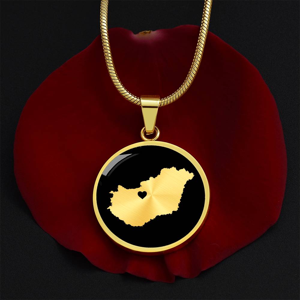 Hungary Necklace - Hungary Gift