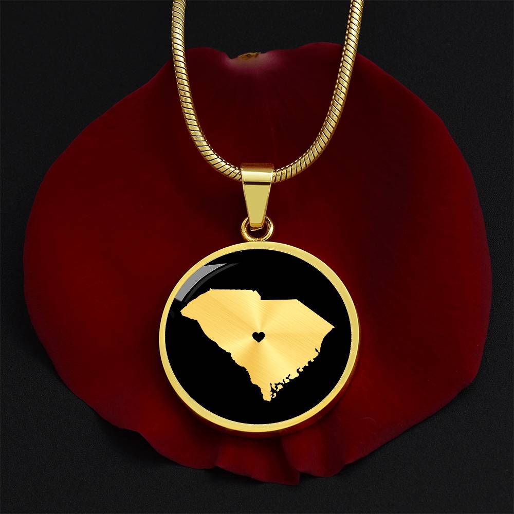 South Carolina Necklace - South Carolina Gift