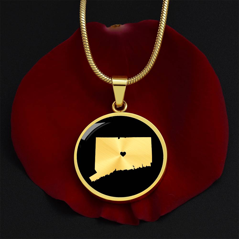 Connecticut Necklace - Connecticut Gift