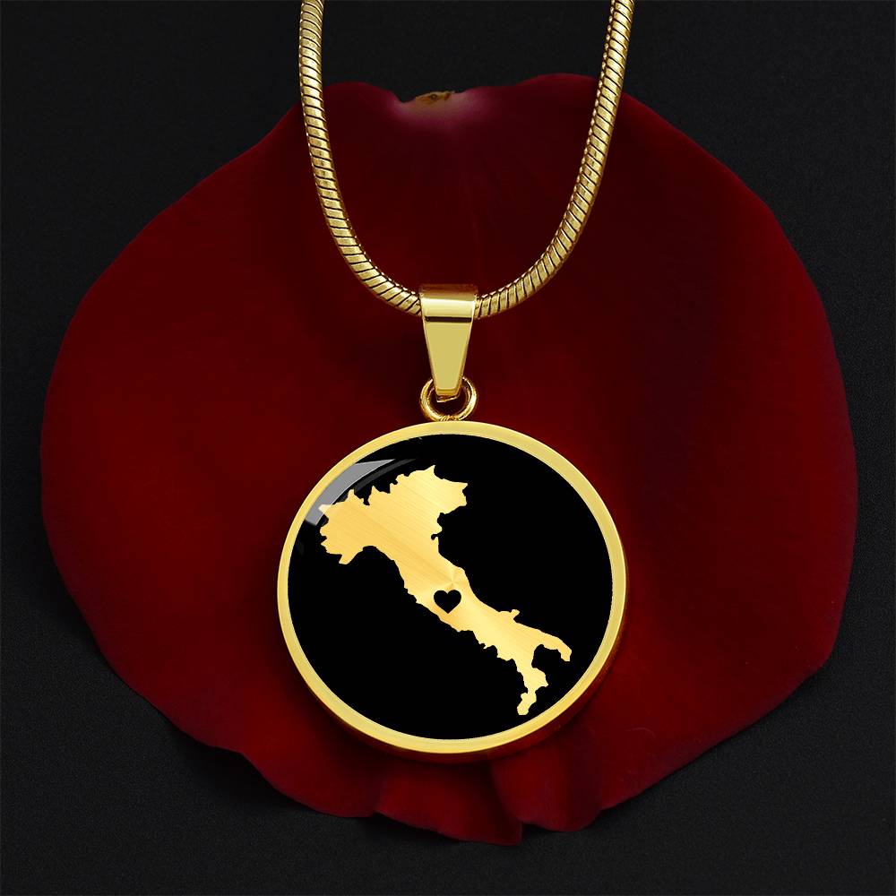 Italy Necklace - Italy Gift