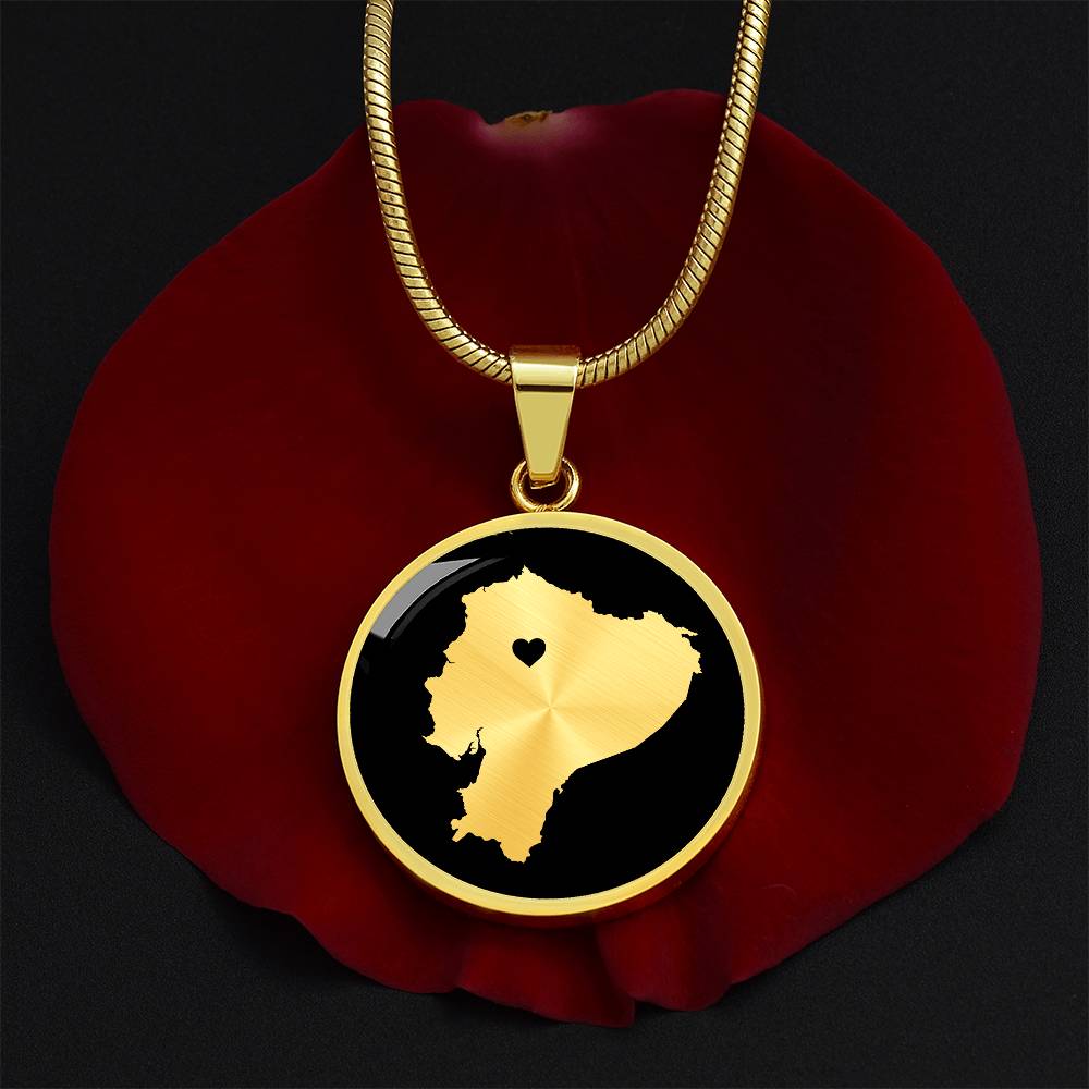 Ecuador Necklace - Ecuador Gift