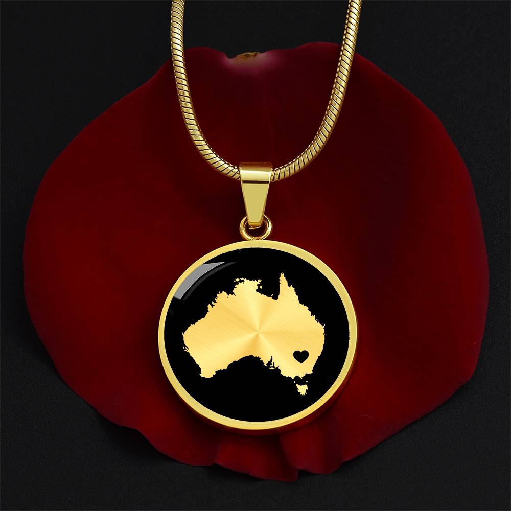 Australia Necklace - Australia Gift