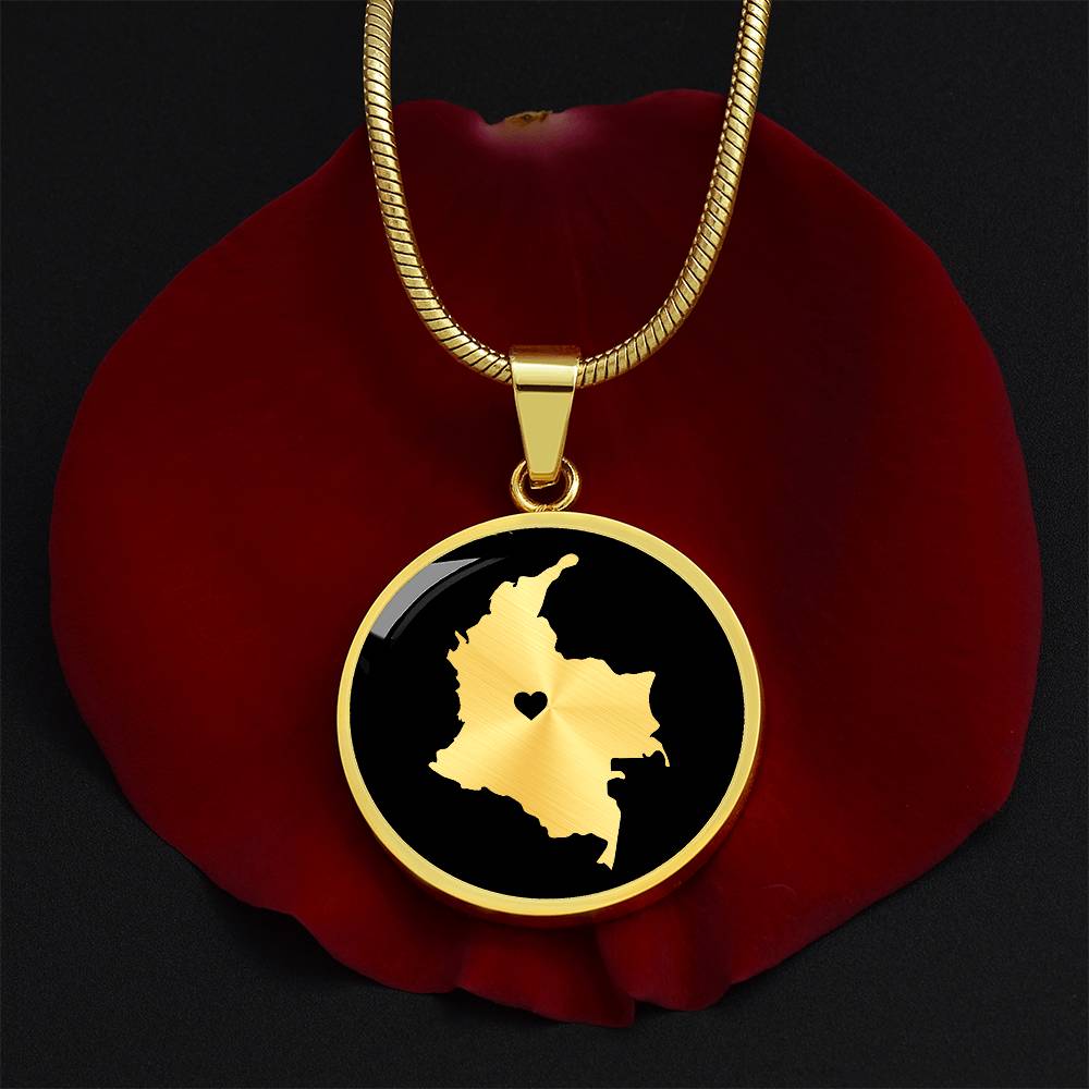 Colombia Necklace - Colombia Gift