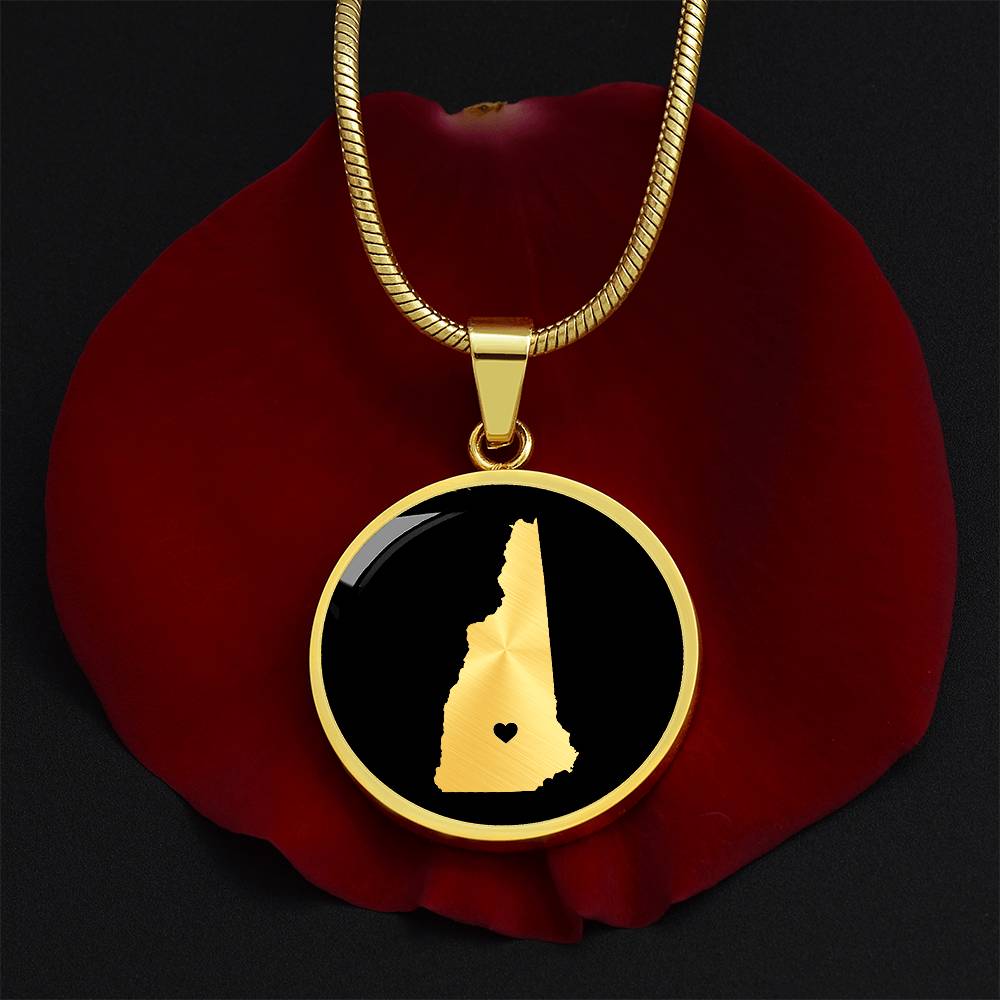 New Hampshire Necklace - New Hampshire Gift