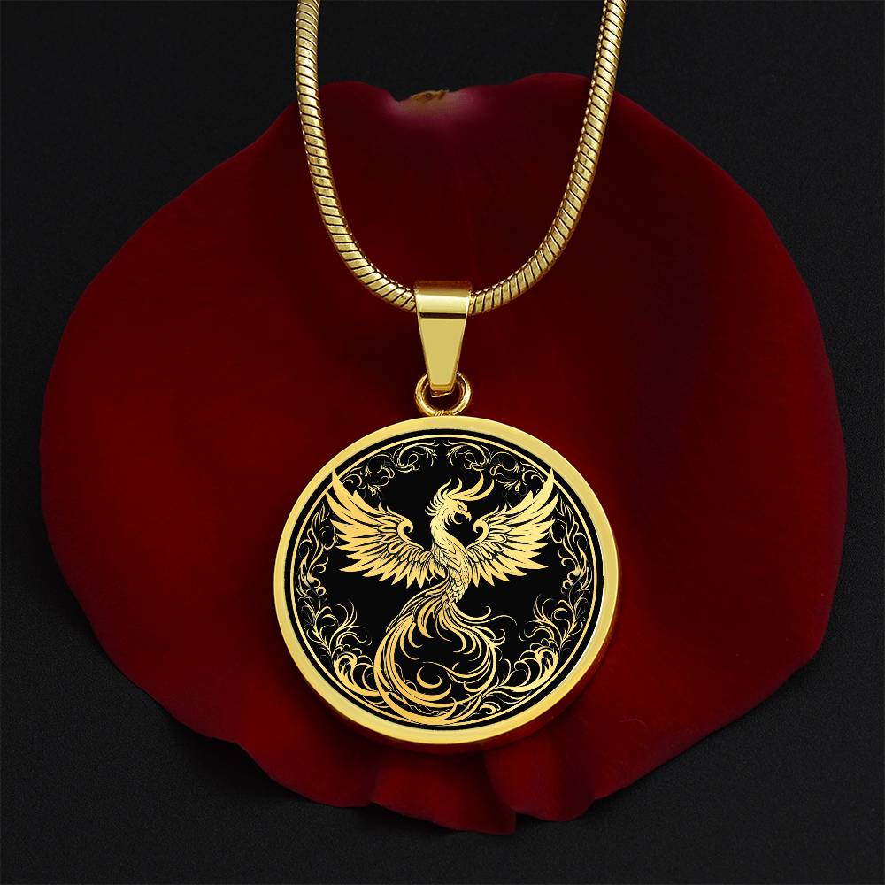 Personalized Phoenix Necklace