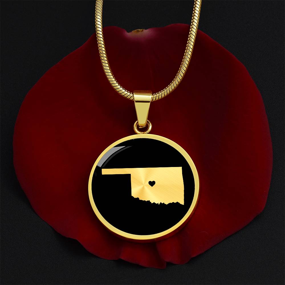 Oklahoma Necklace - Oklahoma Gift
