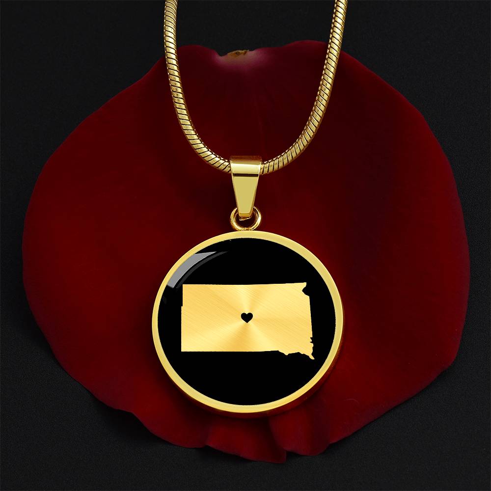 South Dakota Necklace - South Dakota Gift