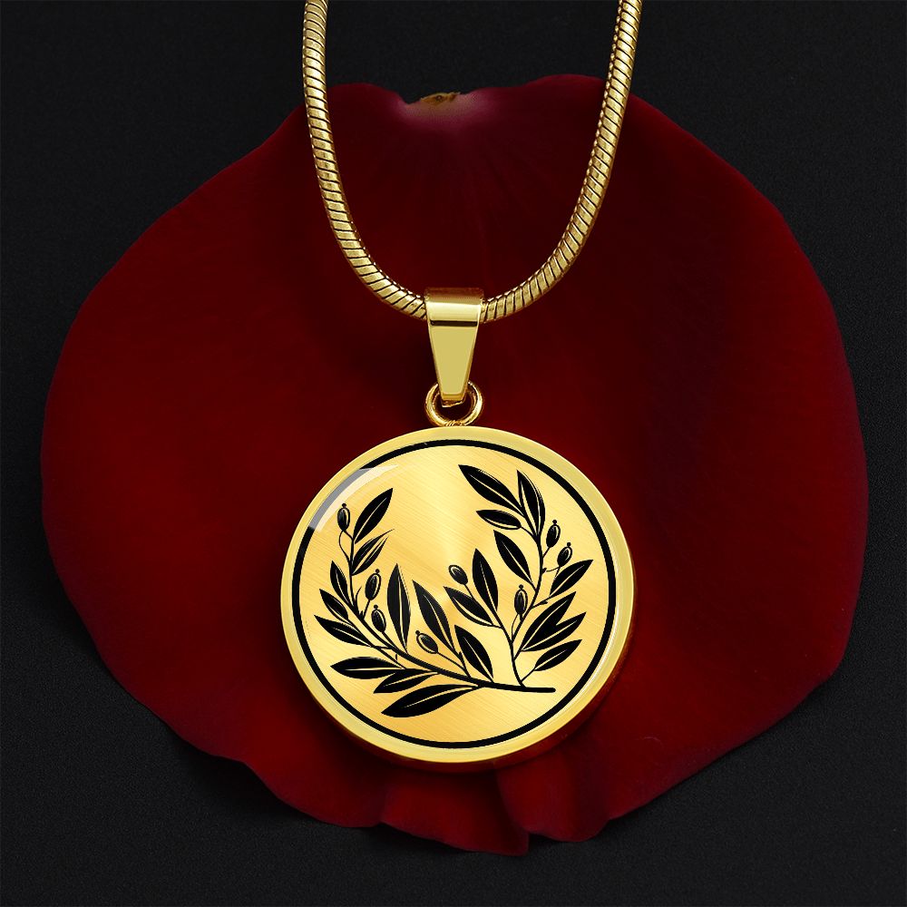 Olive Branch Necklace