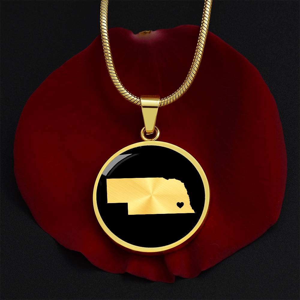 Nebraska Necklace - Nebraska Gift
