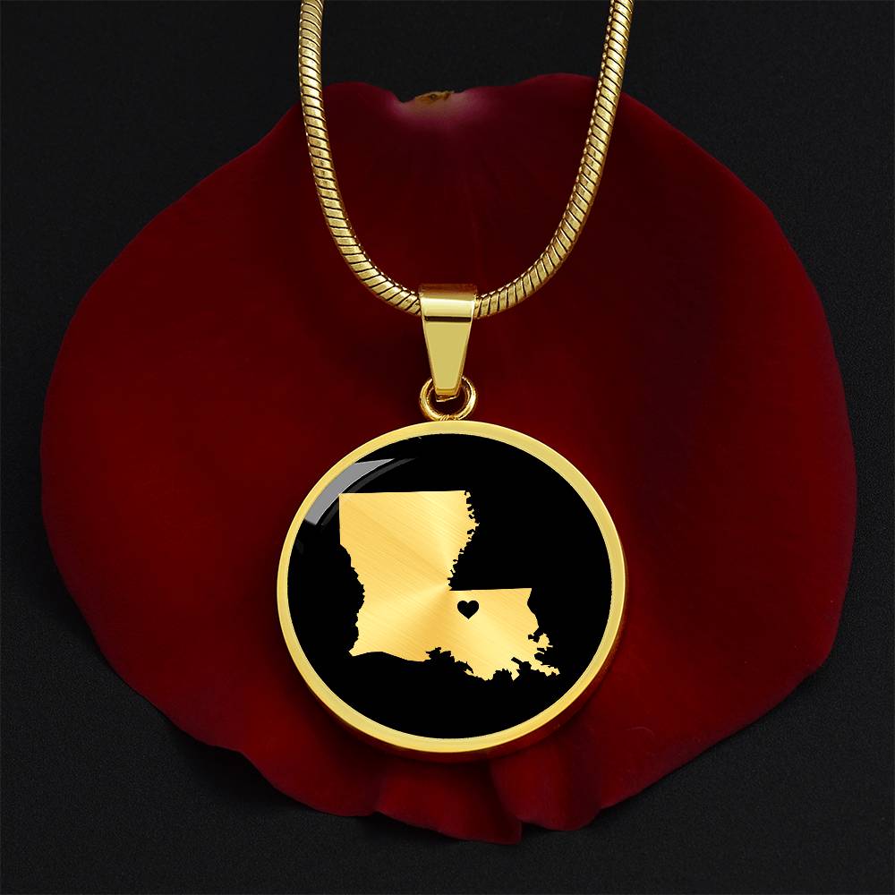 Louisiana Necklace - Louisiana Gift