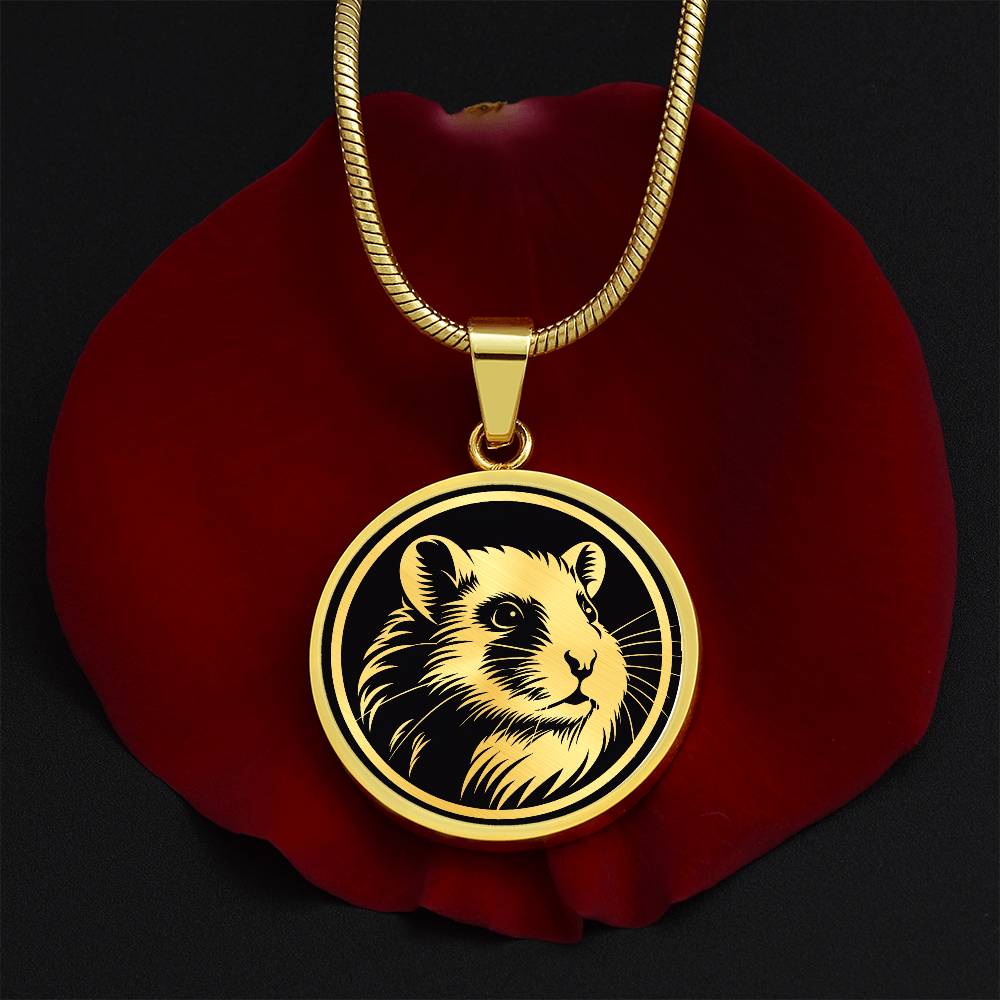 Personalized Hamster Necklace