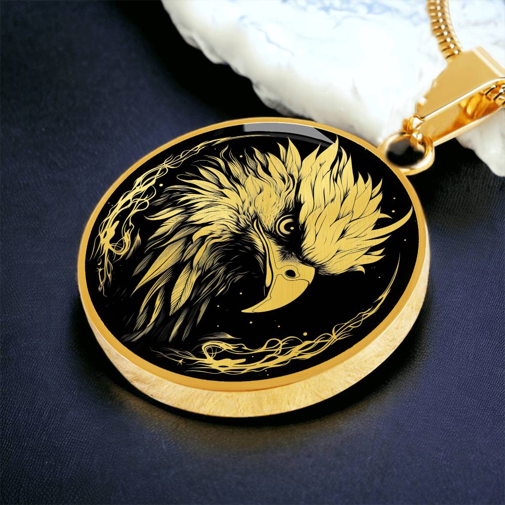 Personalized Phoenix Necklace