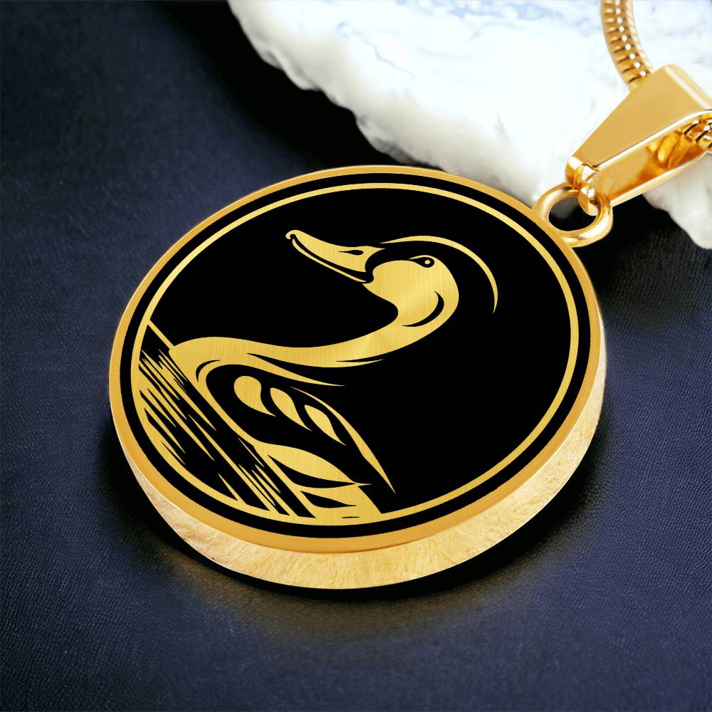 Personalized Duck Necklace