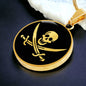 Jolly Roger Necklace - Calico Jack Rackham Pirate Flag