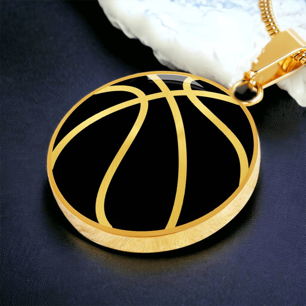 Personalized Basketball Necklace