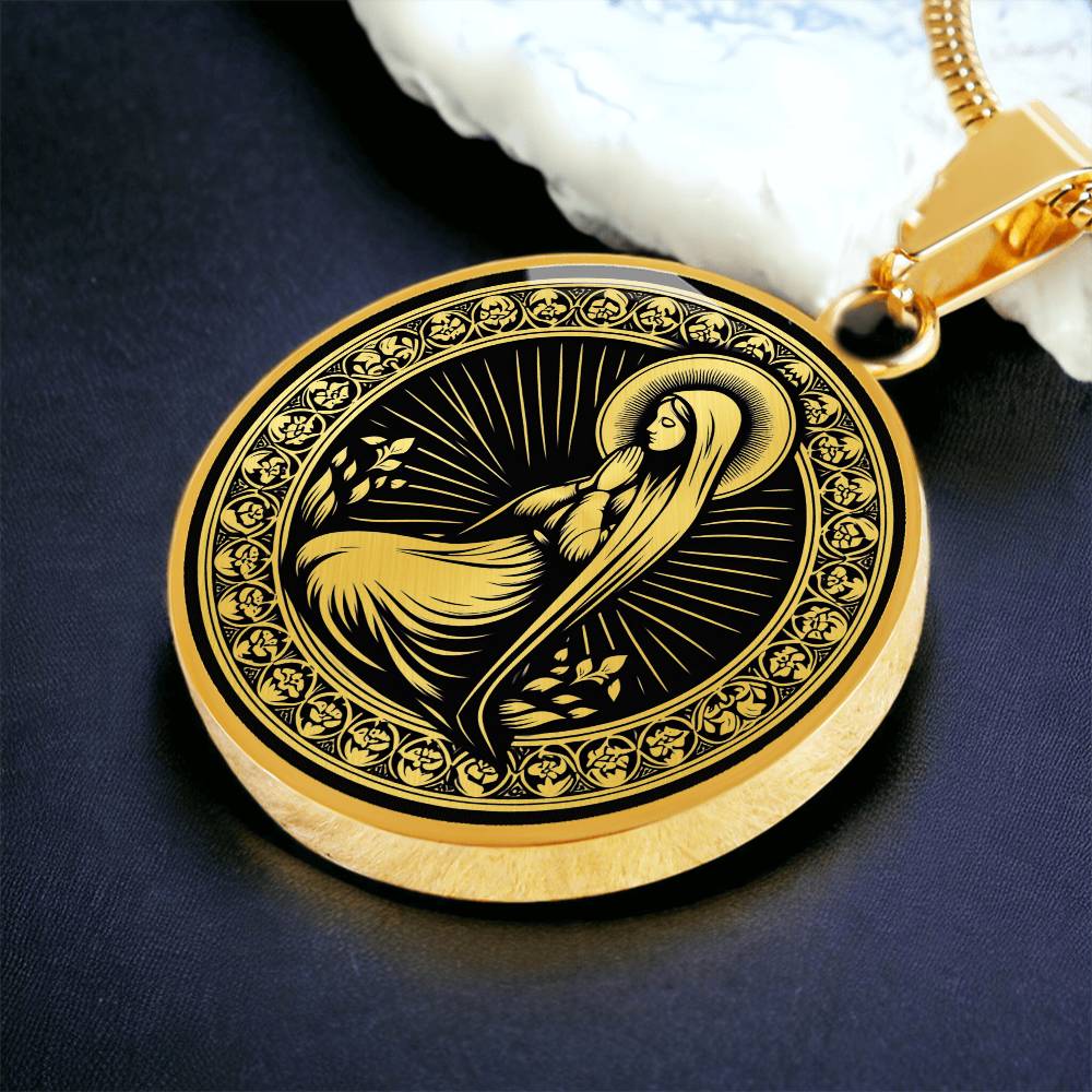 Saint Bernadette of Lourdes Medal