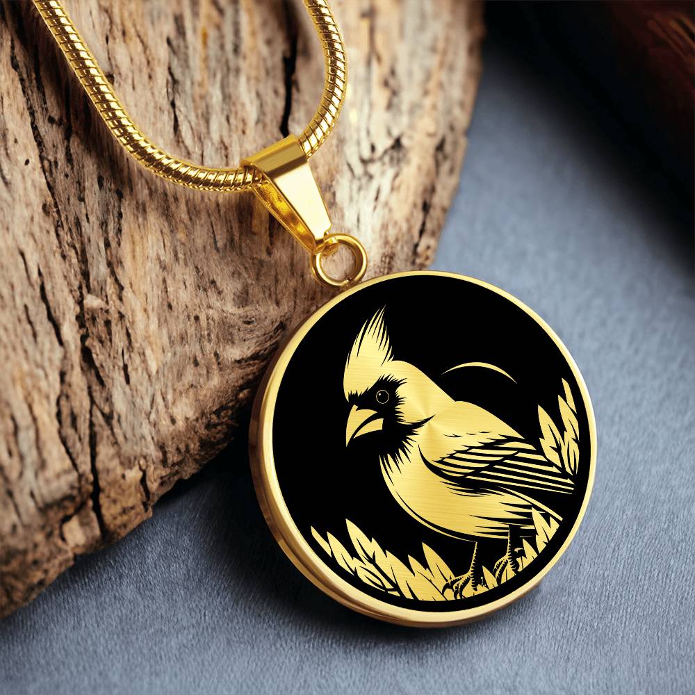Northern Cardinal Necklace